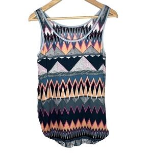 Mink Pink high low crop tank top Sz XS